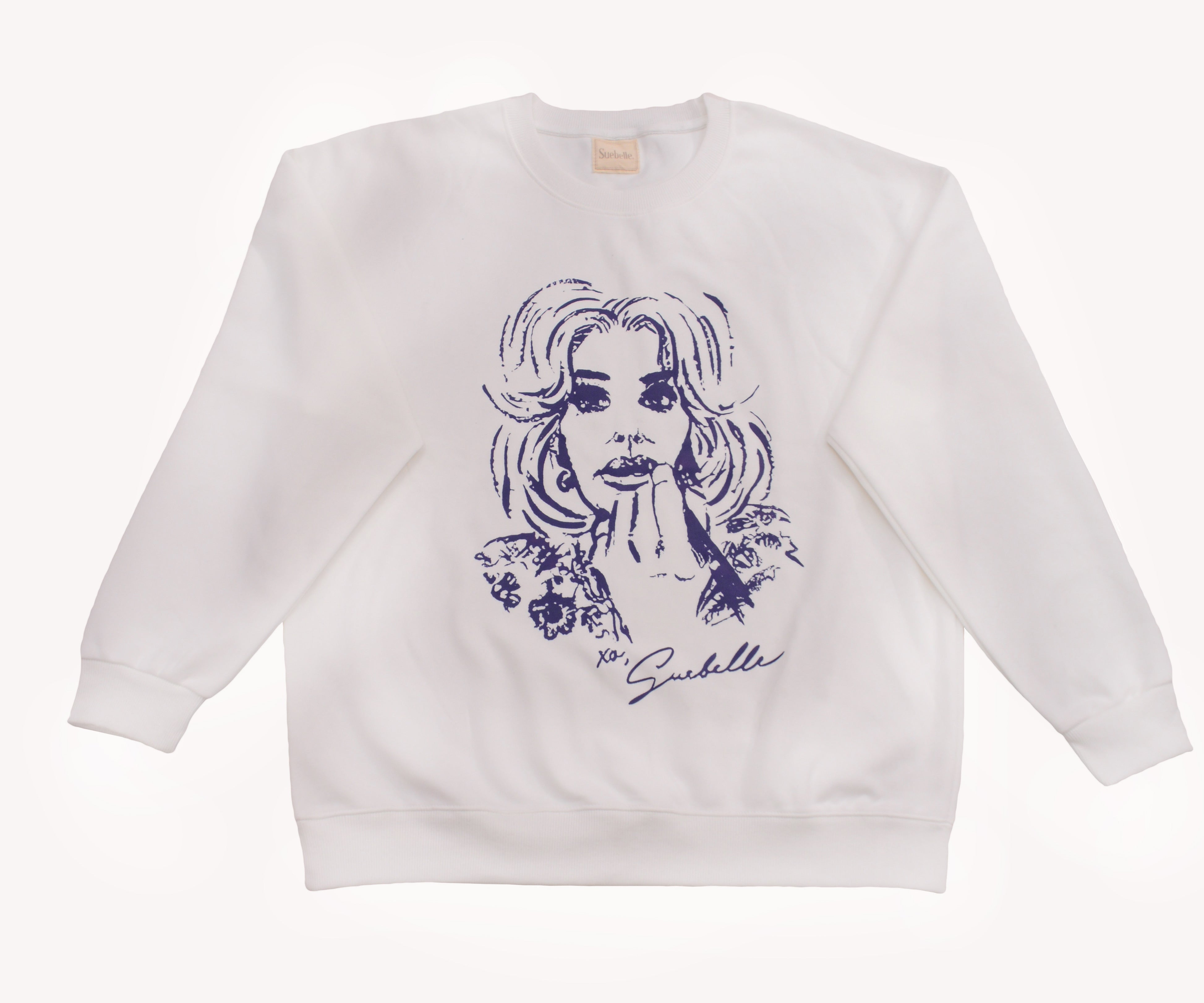 XO Super Fan Crew Sweatshirt - Navy – Suebelle