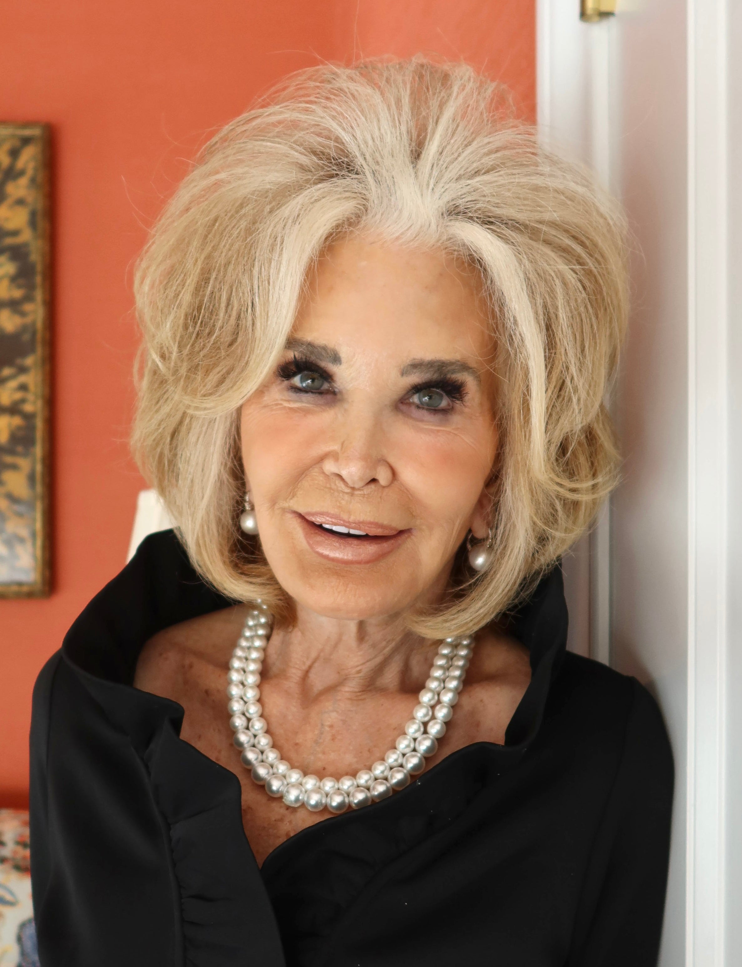 Suebelle's Double Row Pearl Necklace