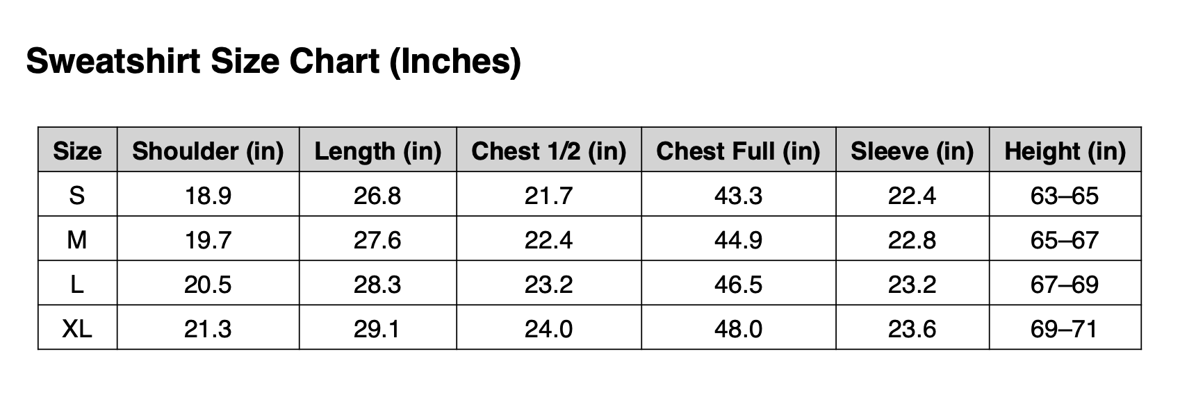 Suebelle Crew Sweatshirt